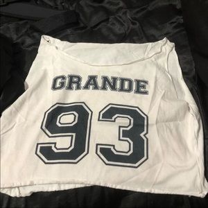 Ariana Grande crop top